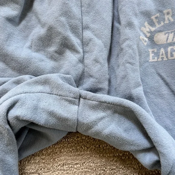 AEO Light Blue Boyfriend Joggers - Picture 5 of 7